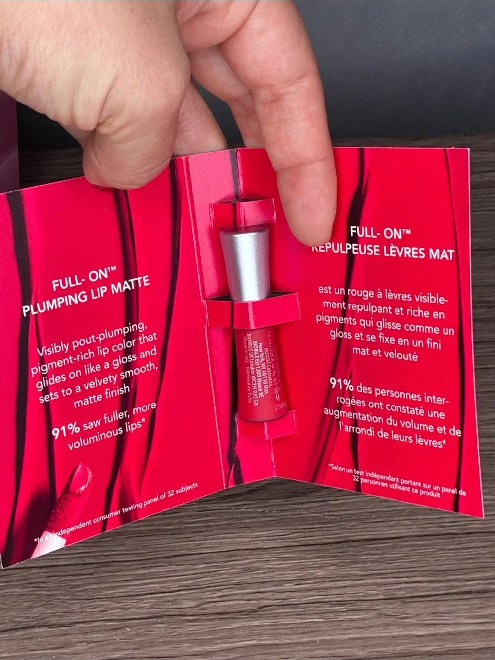 🐼 3/$25 NWT BUXOM Plumping Lip Duo - Pink & Red